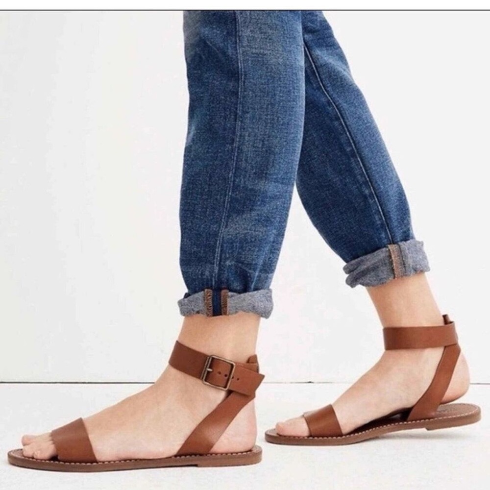 Madewell Brown Leather Sandals